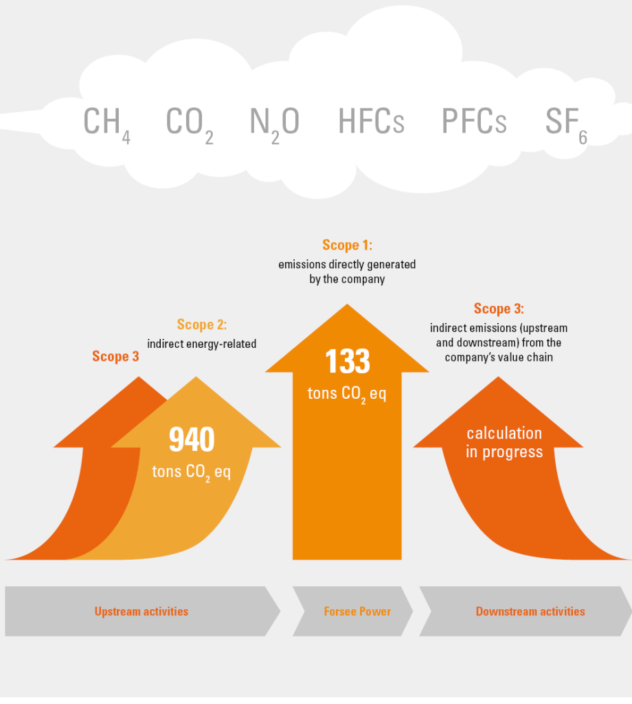 carbon footprint forsee power